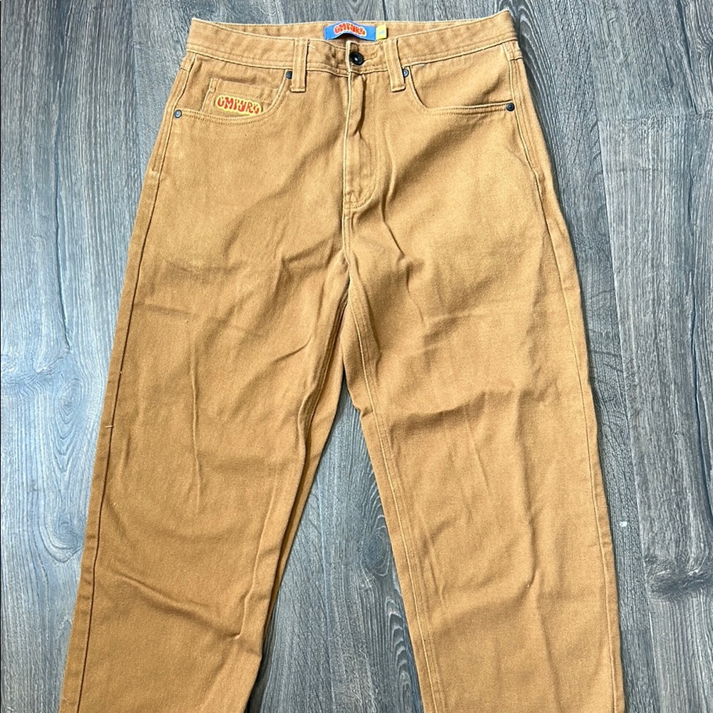 Empyre Tan Chinos Cotton Twill Relaxed Fit